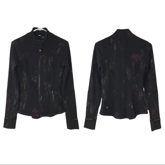 Lululemon Forme Jacket Cuffins Midnight Iris Multi - Picture 14 of 16